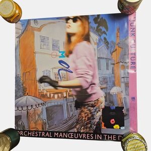 Orchestral Manoeuvres In The Dark Junk Culture 24x24 1984 A&M Promo Poster RARE